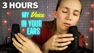 ASMR 200% Sensitive Whispering You FEEL IN Your Ears for 3 Hours