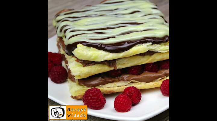 Csokis Málnás Süti - Recept Videók