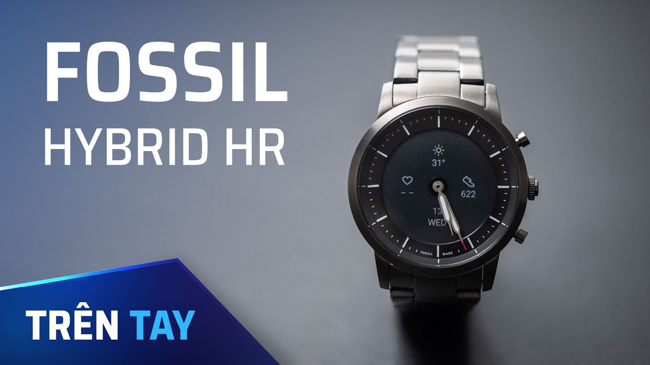 Fossil Hybrid HR - Đồng hồ lai với màn hình e-ink luôn sáng - YouTube