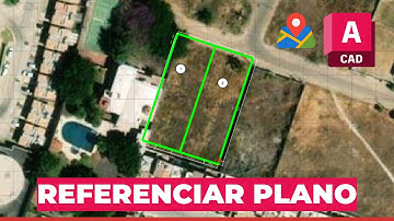 Cómo Geolocalizar en AUTOCAD / Insertar un mapa de Google Earth