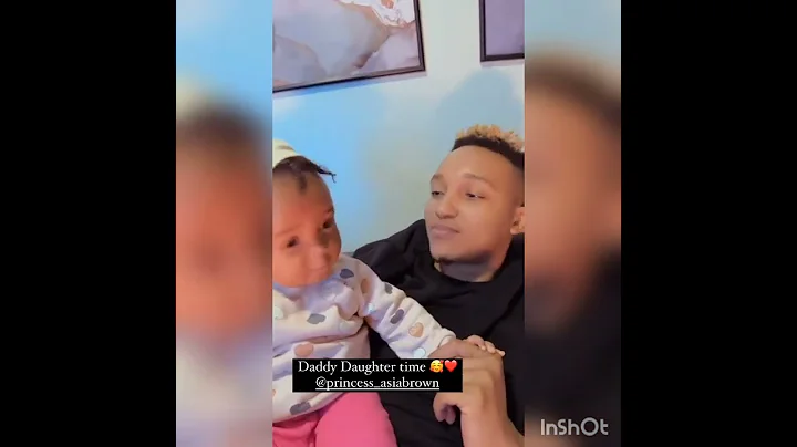 Vera Sidika's Daughter Asia Brown Having Daddy Daughter Moments With Her Papa Brown Mauzo*so cute ❤️