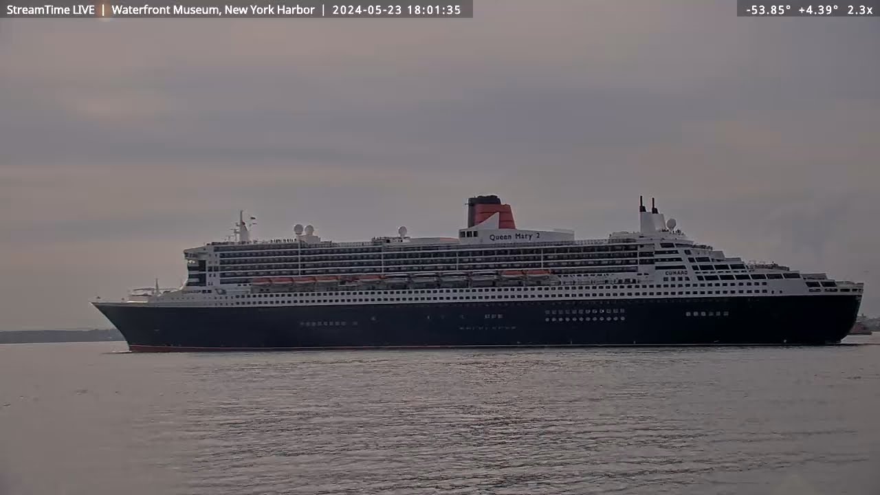 Cruise ship and sunrise at Baltimore May 30, 2024