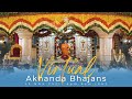 Saturday 13th november 2021  virtual akhanda bhajans
