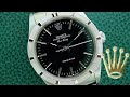 SHARP Rolex Oyster Perpetual Air-King ref 14010 - black dial - 1994 - full set w box & papers