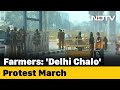 Delhi Border Sealed, Metro Services Curtailed Amid Planned Farmers' March