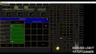 GrandMa 2 - Patch Dimmer