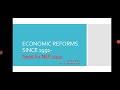 Economic reforms since 1991-#1NEED FOR NEP1991NCERT