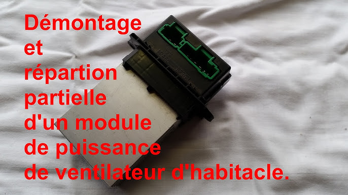 resistance ventilateur de chauffage /Renault - حل مشكلة مروحة