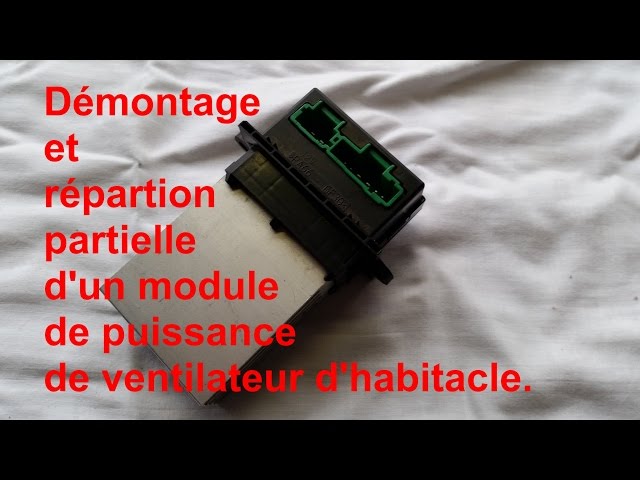 Resistance chauffage RENAULT SCENIC 2 PHASE 1 Diesel