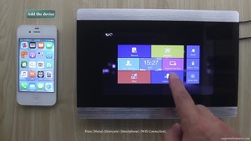 HOMSECUR HDK Series (SIP Version) Video Intercom - WIFI Connection