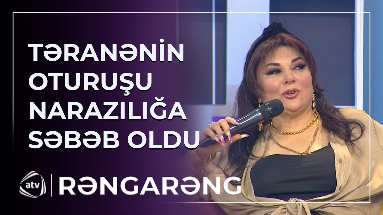Təranə Qumralın oturuşu NARAZILIĞA SƏBƏB OLDU / Rəngarəng