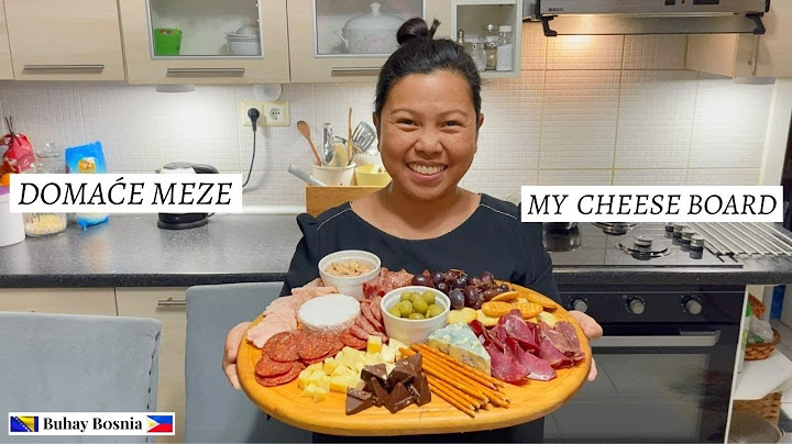 Kako napraviti gurmansko meze | How to Make a Simple Charcuterie Board or Cheese Board