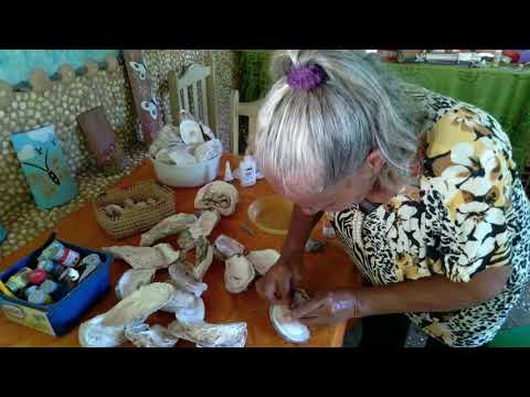 Vídeo: Como Fazer Artesanato De Concha
