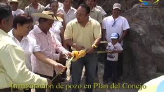 INAUGURACION DE POZO PROFUNDO EN EL CONEJO