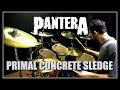 PANTERA - Primal Concrete Sledge - Drum Cover