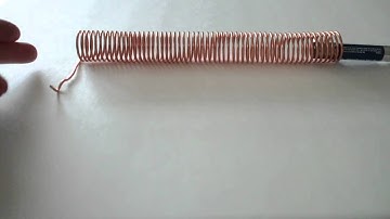 Copper wire coil- battery- 2 neodymium magnets