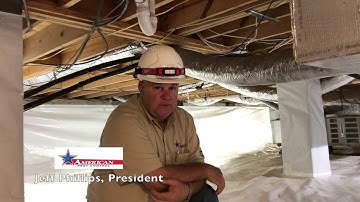 Before and After Crawlspace Encapsulation