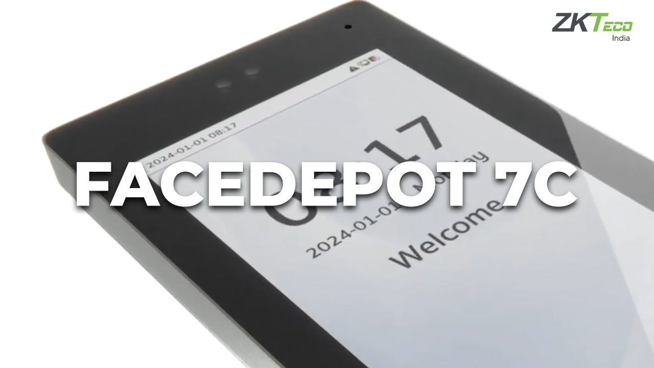 FaceDepot 7C Series - SIP-Ready Multi-Biometric Access Control Terminal ...