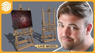 Easel-y Master 3D Modeling!