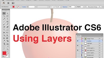 Adobe Illustrator CS6 - 3 - Using Layers