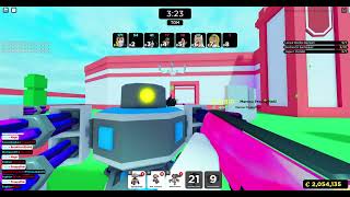 Bidge 2021 294 kills! Dark matter gun | Roblox Big Paintball