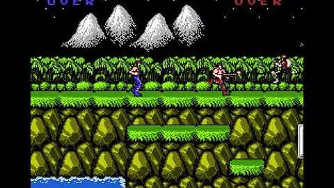 Intro-Demo - Contra (NES, USA)