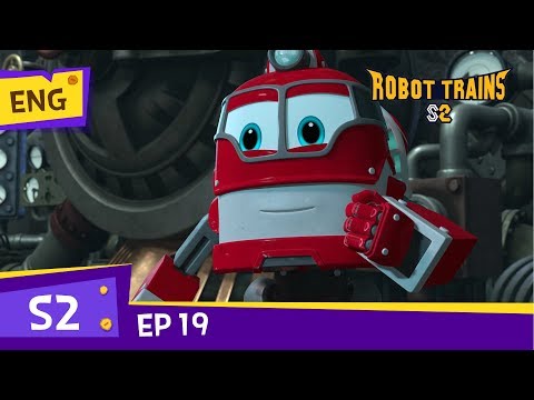 Robot TrainS2 | #19 | A <strong>shadow</strong> in the <strong>dark</strong>! Train X! | Full Episode