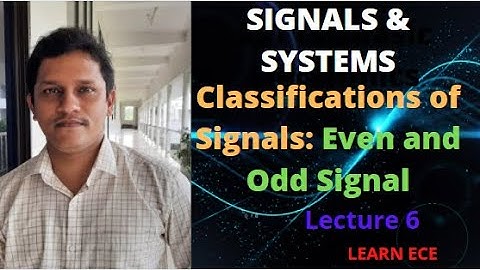 Signals and Systems: Lecture 6
