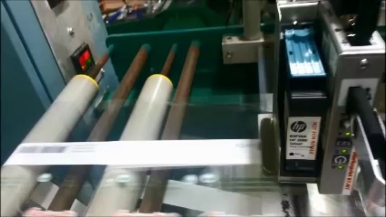 GCB Solutions Flow wrapper printer YouTube