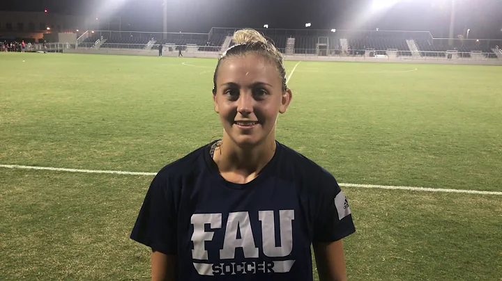 Jessica Monteiro after win over Creighton