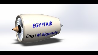 Solidworks tutorial | Design Basic Airplane JET Engine .