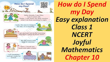 How do I spend my day? | Class 1| Chapter 10 | Joyful mathematics | WOK Tutorials