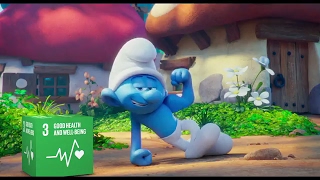 United Nations - Smurfs like eating big Smurfberry pies and singing happy songs, but it's only fun when everyone in Smurf Village has enough to eat and has no worries. So when the Smurfs heard that th