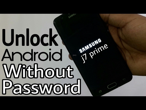 How to Unlock Forgotten Password Samsung Galaxy Phones    J7 Prime Hard Reset Hindi