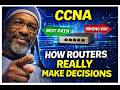 What *really* happens inside a router when it decides where your packet goes?
