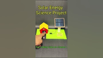 Renewable Energy science project working model #scienceproject #diy #schoolproject #science #diy