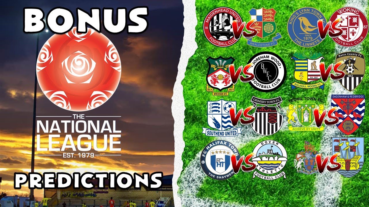 2021/22 Vanarama National League Predictions – Bonus