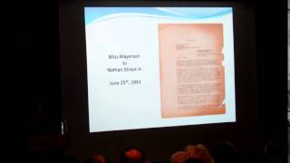 Straus Historical Society Presentation at Highland Park Library 5/6/15