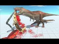 T-Rex Vs All Units (Reptiles) - Animal Revolt Battle Simulator