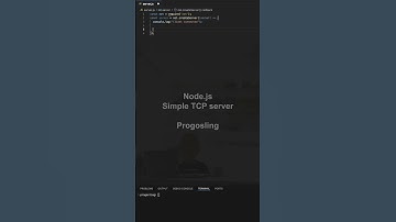 Live Coding: Simple TCP Server in Node.js