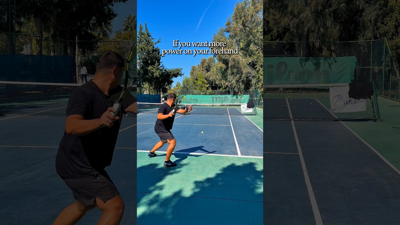 Just Crunch It! Forehand Power? Do this