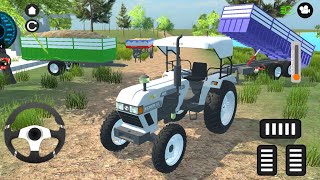 New Echer 485 4x4Tractor 🚜and Over Load Trally Working Indian🚜Tractor Simulator 2 - Android Gameplay screenshot 2