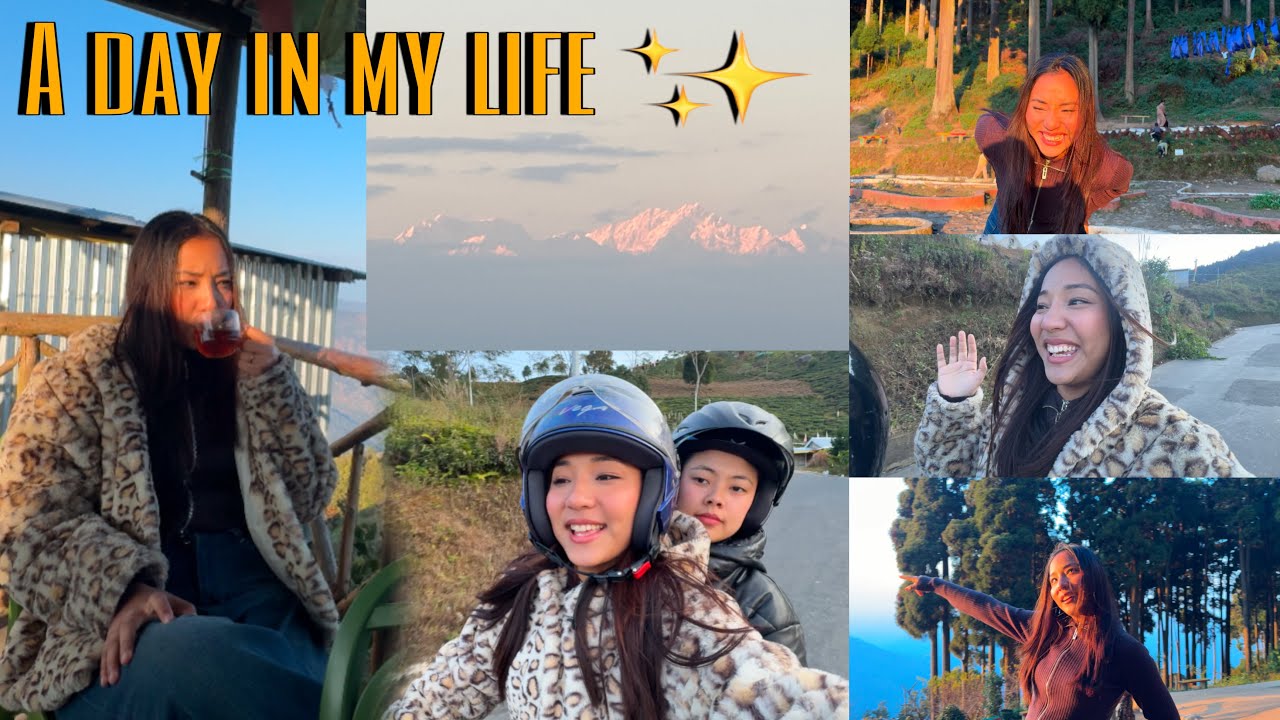 DARJEELING KO CHISO MA ESTOH RAMAILO😍 lamahatta, Riding scooty in the hills 🤩❤️