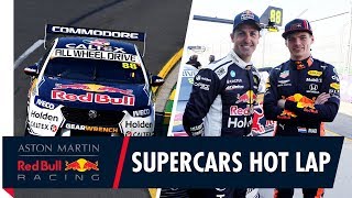 Supercars Hot Lap | Max Verstappen goes for a lap of Albert Park with Jamie Whincup