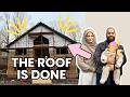 WE HAVE A ROOF! 🥳 Self build house update (3 weeks of massive progress) Ep. 10