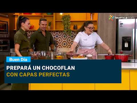 Make a chocoflan with perfect layers