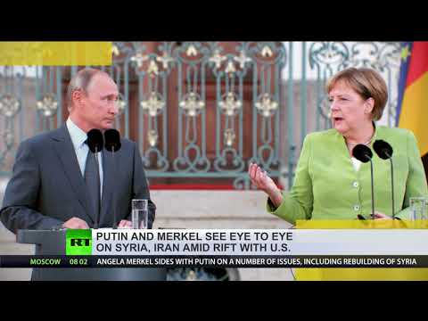 Iran deal, Syrian crisis & Nord Stream 2: Putin, Merkel find common ground on tough intl issues 