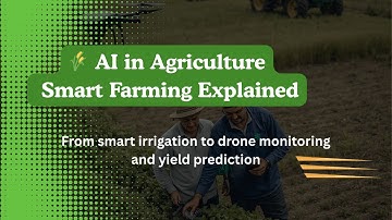 How AI Is Transforming Farming: Smart Irrigation, Drones, Disease Detection & Yield Forecasting
