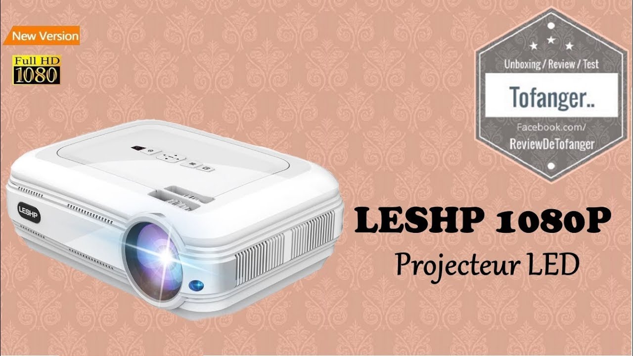 LESHP 1080P HD 3200 Lumens -