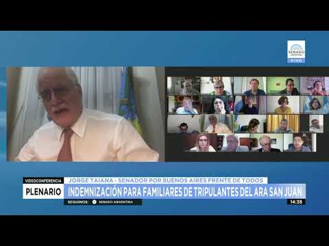 JORGE TAIANA - PLENARIO DEFENSA NACIONAL Y DE PRESUPUSTO Y HACIENDA 17-02-2021